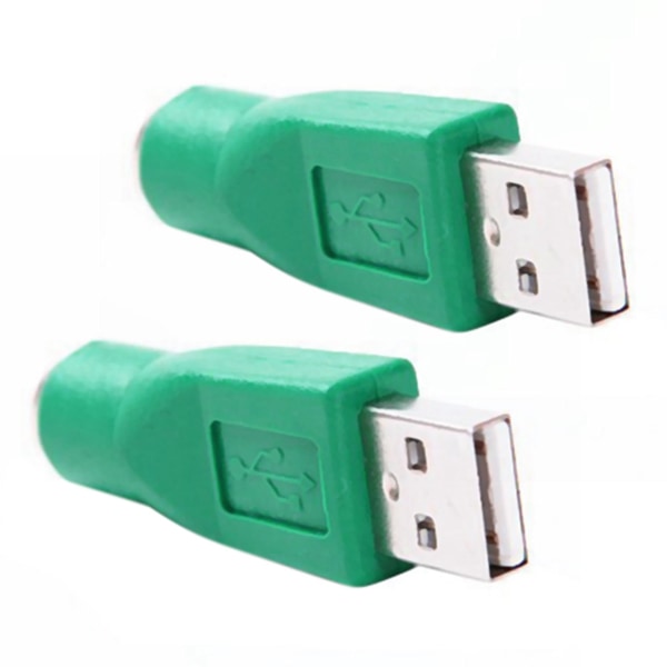 2x Ps/2 To Usb Adapter