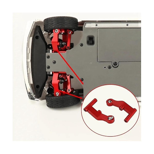Metal Forreste Nedre Affjedring Til Axial 1/16 Mn68 Elfa Drift Rc Bil Opgraderingsdele, del E