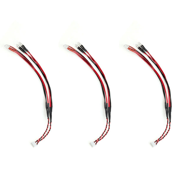 3x RC Bil LED Lys Forlykter Og Baklykter For Mini-Z Awd Ma020 Mr03 Fwd Rwd 1/28 RC Bil Oppgradering