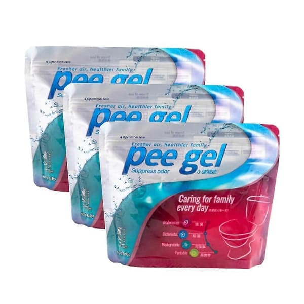 30-90 stk Camping Toalett Flytende Avfall Gelerende Deodoriserende Pulver Øko Absorberende 60Pcs