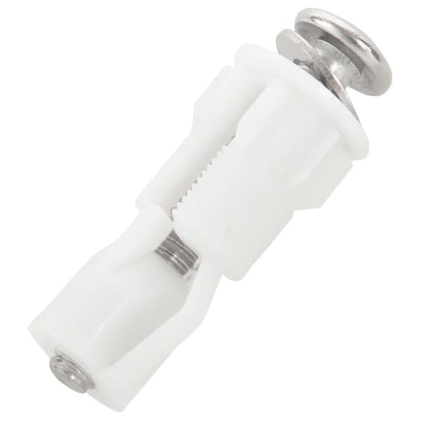 Toaletthängels skruvar WC-hål Fixering Enkel Installation 2-pack