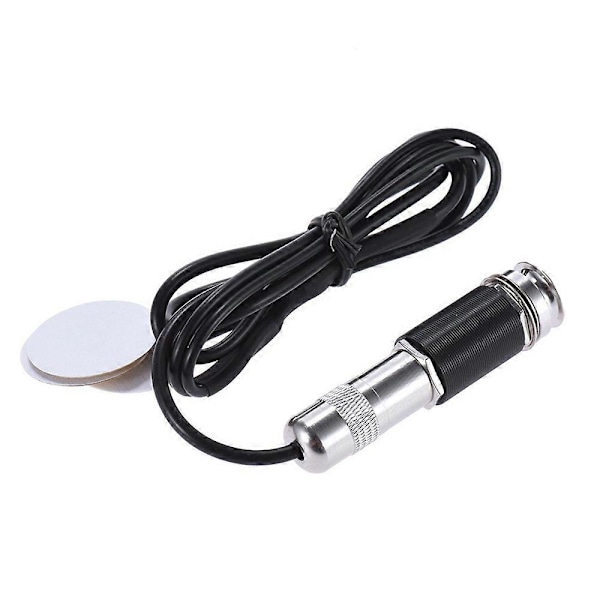 Universal Stick-on Gitarr Pickup Akustisk Elektrisk Transducer Jack Pickup för Gitarr Violin Ukulele