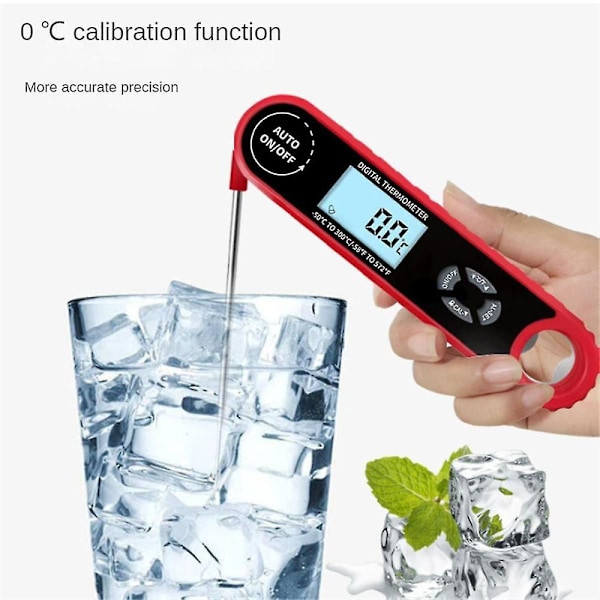 Kötttermometer Digital Direktavläsning Kötttermometer För Grillmatlagning För Kök Utomhus, Bbq, Kalkon, Godis, Nötkött
