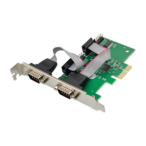 Ekspansjonskort St318 Pcie X1 Ax99100 4s Db-9 Pin Rs232 Com1 Port Multifunksjonelt Praktisk Ekspansjonskort