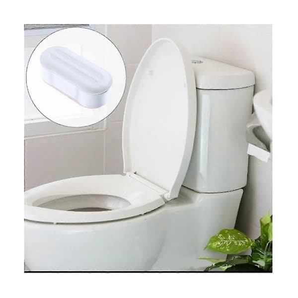 4 Pak Bidet Universal Toiletsæde Bumper Kit, leveres med stærk klæbemiddel, toiletsæde klæbende buffer tilbehør