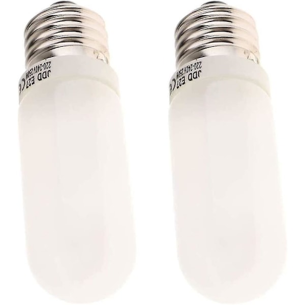 2 st 250w 220-240v E27 (standard Edison-skruv) frostad halogenlampa