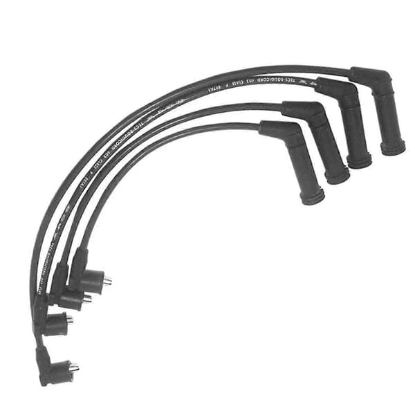 4 stk. tændkabler til tændrør 2750102H00 til Accent Scoupe Prime Santro 27501-02H00
