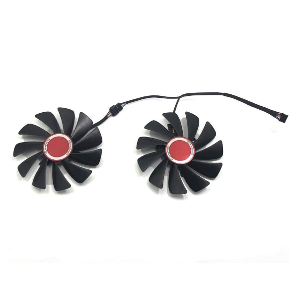 2 stk. 95mm Fdc10u12s9-c Cf1010u12s Køleblæser Udskiftning til Amd Radeon Rx 580 590 Rx580 Rx590 Billede C