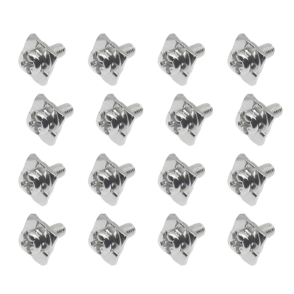 32 stk. firkantede terminalskruer M3 terminalblokkskruer med 8x8mm firkant