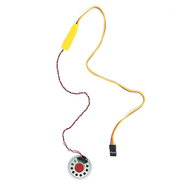 RC Bil Horn Lydsimulator Højttalere Lydgruppe til 1/10 1/8 RC Bil Axial SCX10 TRX4 D90 YIKONG Up