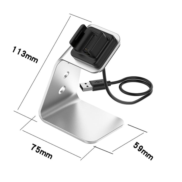 Lader Stativ Lader For Charge4 /charge3/ Charge3 Se Usb Aluminium Klokkestads Lader Dock