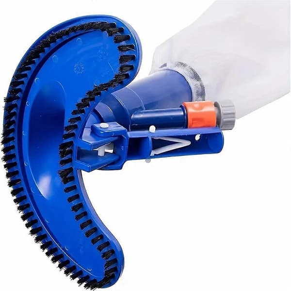 Bærbar Dammsuger for Dammer, Vannrenser med Børstpose, Blå Crescent Professional PoolCleaning