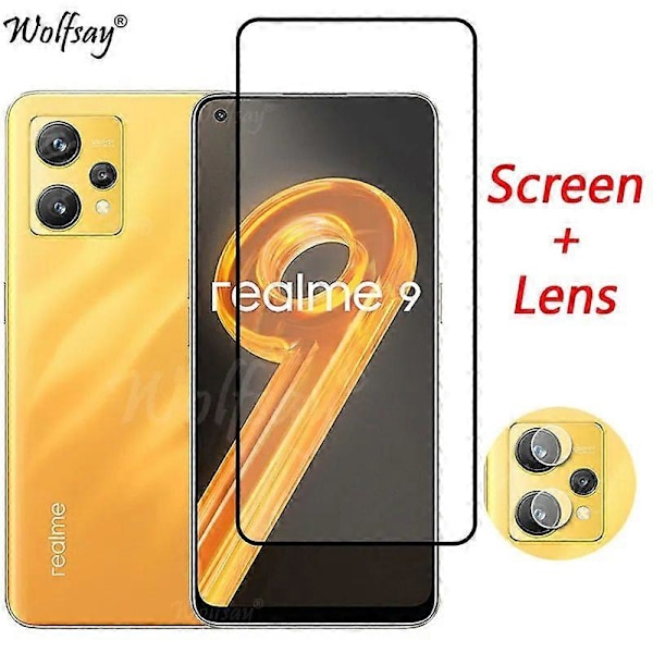 Karkaistu lasi Oppo Realme 9 4G HD -lasille