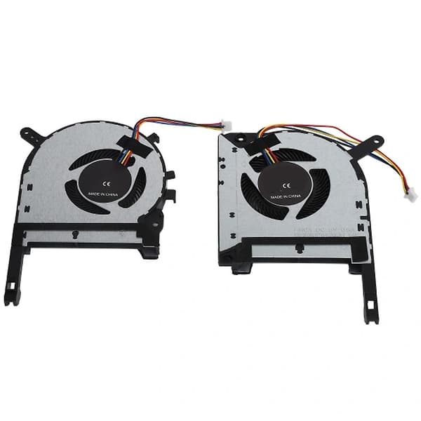 2 STK Laptop CPU GPU Køleventilator Udskiftningsdele til ASUS TUF FX505ge FX505gm FX505dt FX705