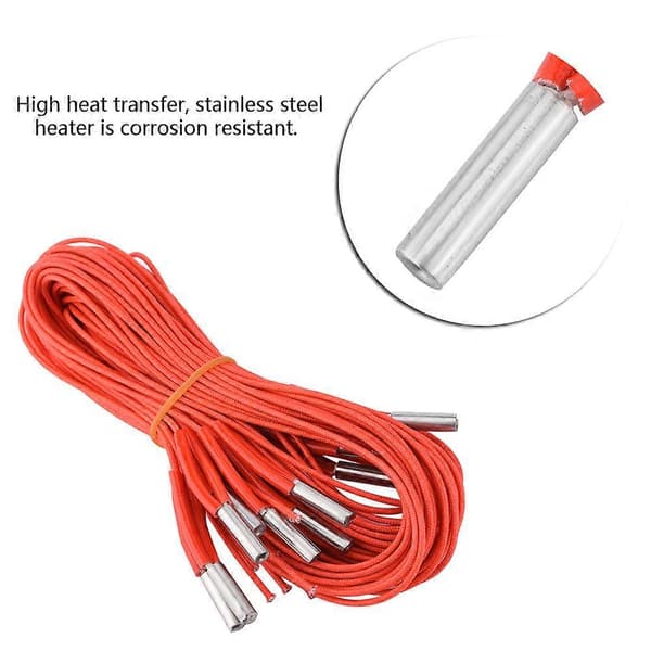 10 stk. /sett 12V 40W Keramisk patronvarmer Varmerør for 3D-printer