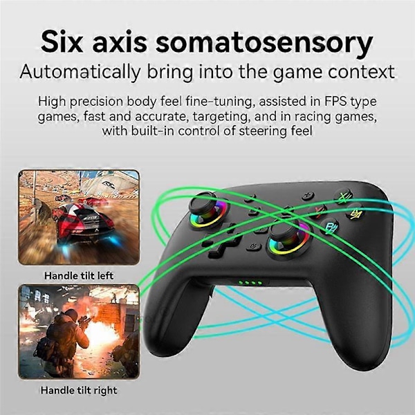 Tears of the Kingdom Spelkontroll för Switch Pro OLED Spelkonsol Spelkontroller Joystick-A