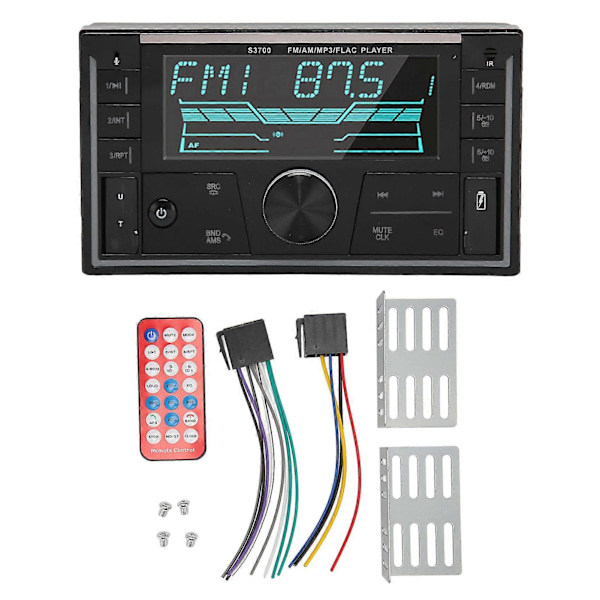 Autostereo Bluetooth Hands Free -puhelut Autoradion soitin Vastaanotin paikannuksella ja auton etsinnällä YEMMA