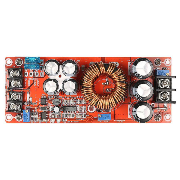 1200w High Power Dc-dc Converter Boost Step-up strømforsyningsmodul 20a inn 8-60v ut 12-80v justerab