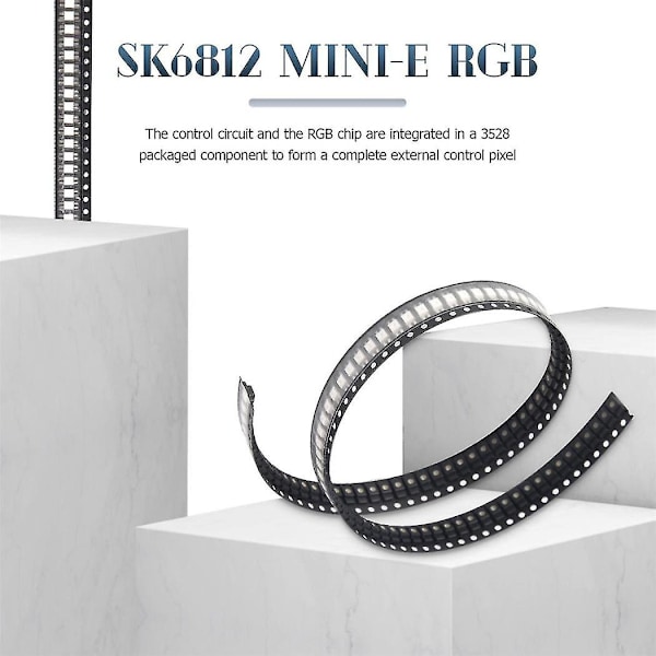 100 STK. SK6812 MINI-E RGB (Ligner WS2812B) SK6812 3228 SMD Pixel LED Chip Individuelt Adresserbar Fuld Farve DC 5V