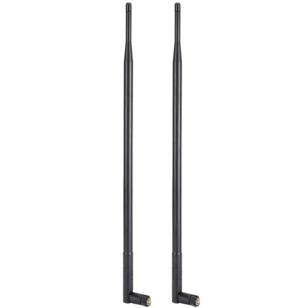2x 12dbi Wifi-antenn, 2,4g/5g Dual Band High Gain Long Range Wifi-antenn med Rpsma-kontakt Fo