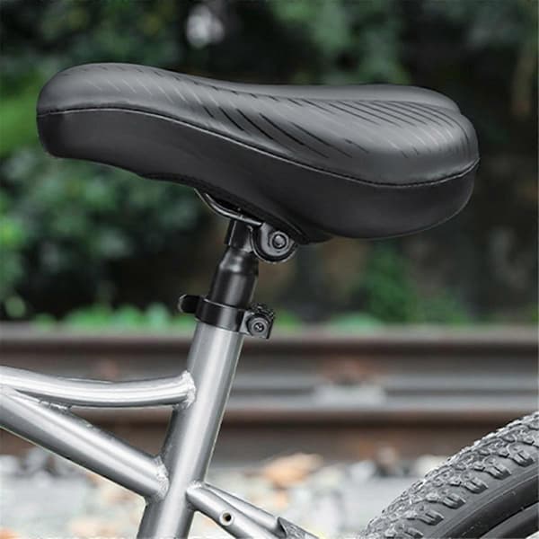 Cykelöverdrag PU Andningsbart Rebound Skum Cykelsadelöverdrag