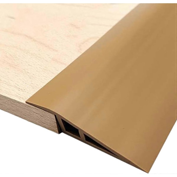 PVC Dørterskelstripe, Selvklebende Teppedørstriper, 99 cm Lang, 7,1 cm Bred