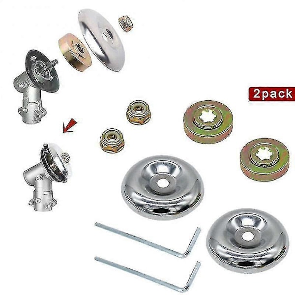 8 st Gräsklipparblad Adapter Kit Trädgårdsmaskin Gräsklipparblad -Ayane