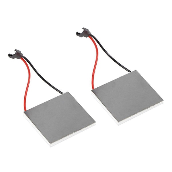 2 stk. Peisviftegeneratorplate Peisviftemotor Komfyr Ovn Termoelektrisk Elektrisk Generator