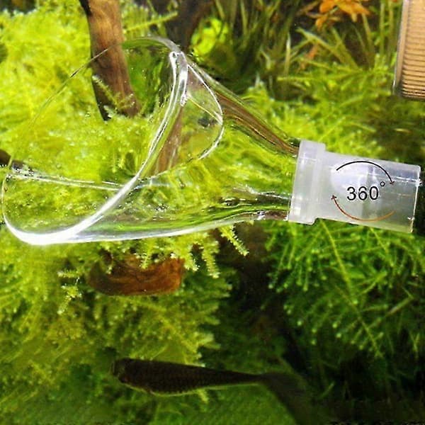 Akvarie Rørudløb til 12/16mm & 16/22mm Akvarier - Holdbar Vandudløbsforbindelse for Optimalt Flow