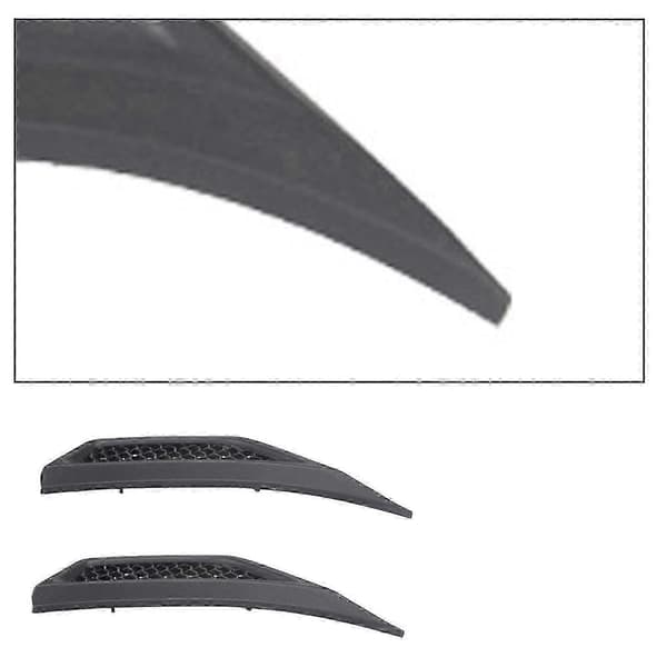 Fender Luftventil Side Marker Outlet Bezel for Jeep Wrangler JL 2018-2022 Svart js