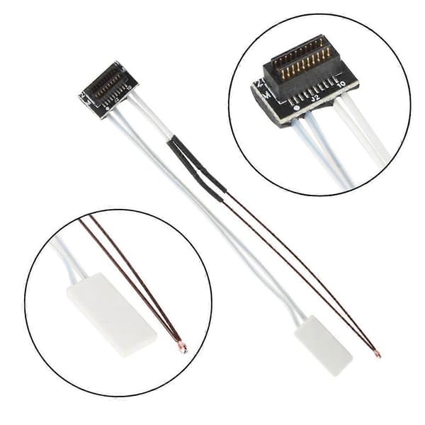 For P1P/P1s Hotend Opgraderingssæt 24V 48W, Keramisk Varmeplade og Termistor til 3D Printer