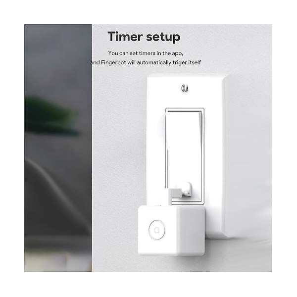 Tuya Smart Fingerbot Plus+værktøjssæt Zigbee Switch Bot Knap Smart Home Smart Life App Stemmestyring Wi