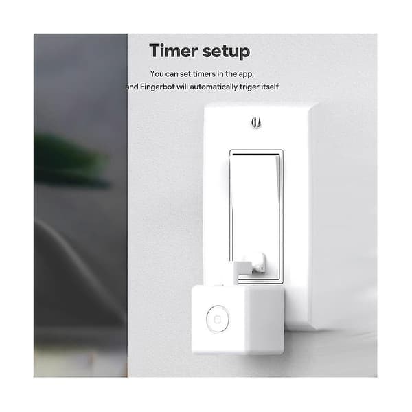 Tuya Smart Fingerbot Plus+verktøysett Zigbee Bryter Bot Knapp Smart Hjem Smart Life App Stemmekontroll Wi