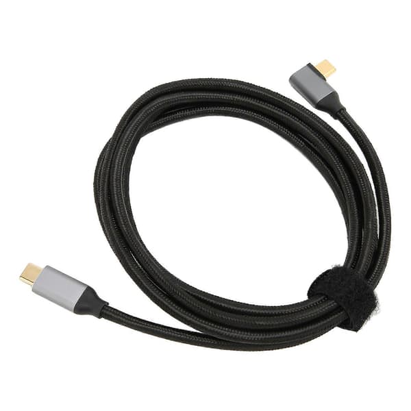 USB C til USB C 3.1 Gen 2 Kabel 100W 5A ved 20V Understøtter 4K ved 60hz Video Output 10Gbps Dataoverførsel med E Marker Chip 2 meter/6.6ft