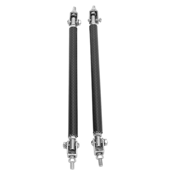 Etu- ja takapuskurin huulen tukitanko 150mm/5.9in hiilikuitu ruostumaton teräs universaali modifikaatio