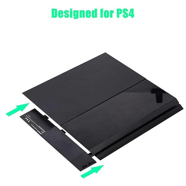 Temperaturstyret Ekstern Køler Køleblæser Spiltilbehør til PS4 Konsol