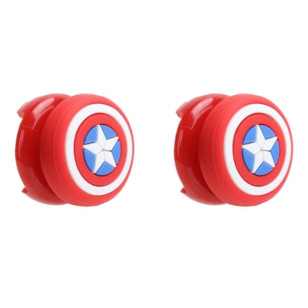 1 Par Tumgrepp Rocker Caps Plast Joystick Skydd för PS4/PS5 Gamepad Typ C