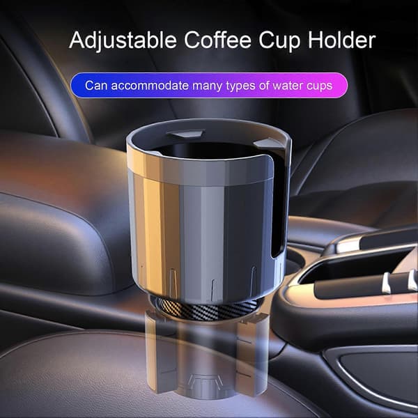 Bilkoppholder Drikk Vannflaske Kaffebegerstativ Låsdesign Justerbar Koppholder Ekspander Biltilbehør