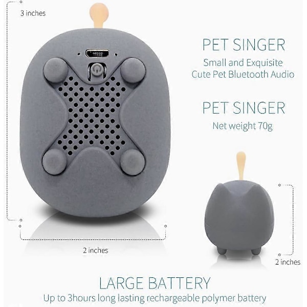 WJTG Portabel Bluetooth-högtalare, Högtalare med Klarhet Stereo, Inbyggd Mikrofon, Superbas, Kraftfullt Fylligt Ljud