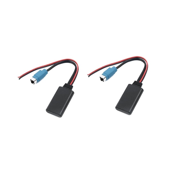 2pcs Car Bluetooth Module Music Adapter Aux Audio Cable For -w203ri Ida X303 X305 X301 -237b