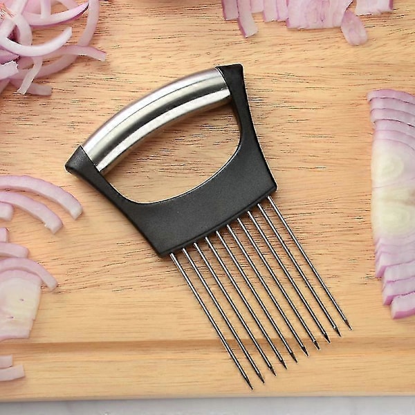 Skärmaskin Köttskärare, Mat Skiva Assistent Lökhållare Skärare, 1 st