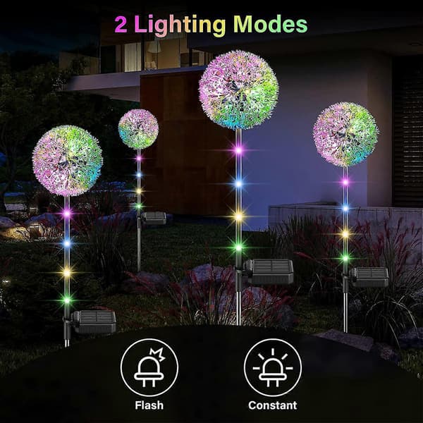 2 kpl 36 LED aurinkopuutarhavaloja