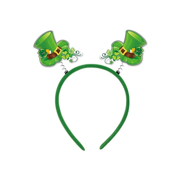 6 stk. St. Patricks Day Hodebånd Dekorasjon For Barn Voksen Søt Dverg Hårtilbehør Kostyme Rekvisitt Fest D