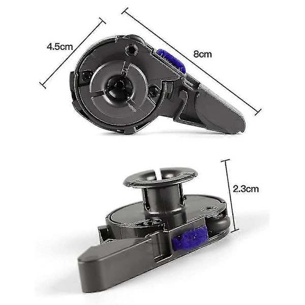 Rullebørste Bar End Cap Deksel for Digital Slim, V8 Slim, V12 V15 Detect Slim Støvsuger