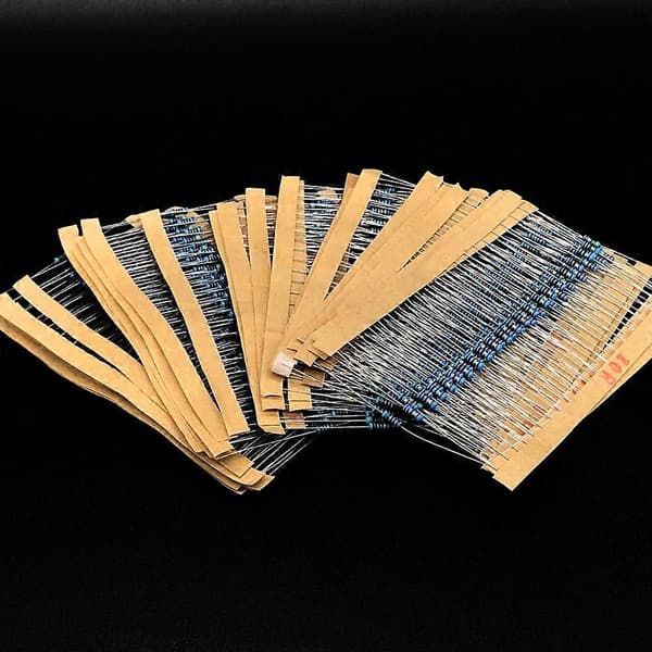 Metallfilmresistor-sortimentssats Elektrolytkondensator Keramisk uppsättning Komponenter