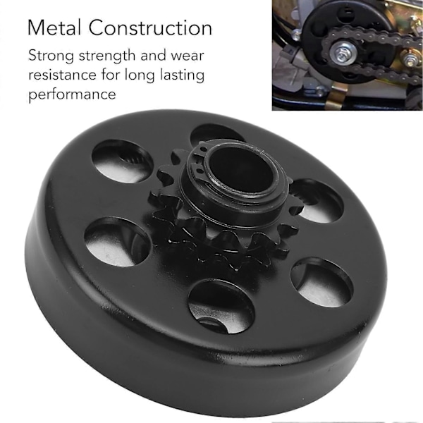 3/4 tum Borr Go Kart Koppling 13T 428 Kedja Hög Vridmoment Centrifugal Koppling för 3,5 till 7HP 170F Motor