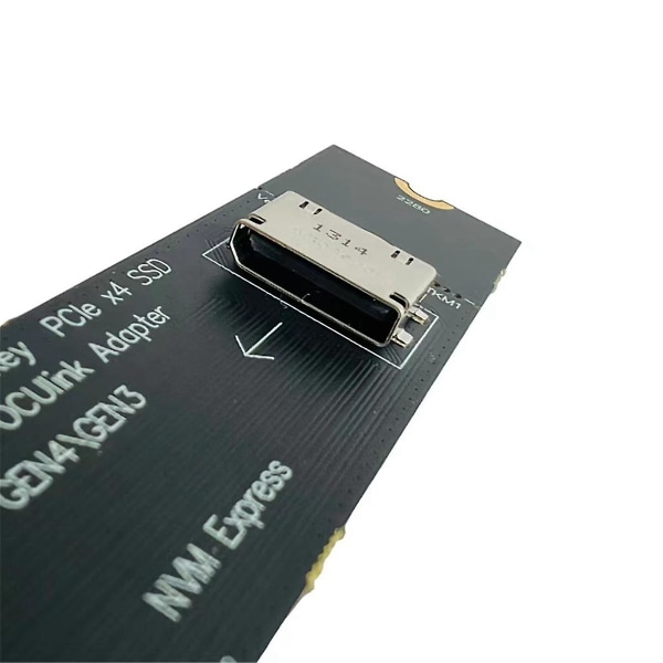 M.2 Nvme - U.2 Oculink SFF-8612 -sovitin Pci-e Ngff Monitoiminen kätevä sovitin Gen4