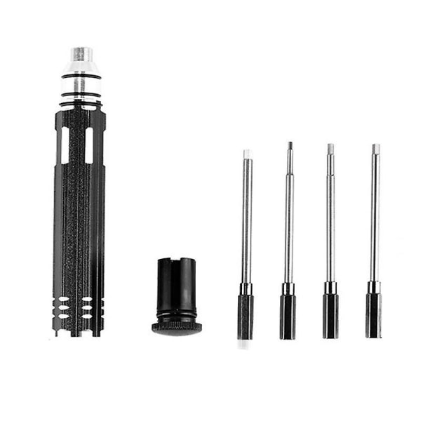 4-in-1 kuusiokoloinen ruuvimeisselisetti Hex Driver H1.5 H2.0 2.5 H3.0mm Mallinnus ja valmistusvälineet RC-malleille