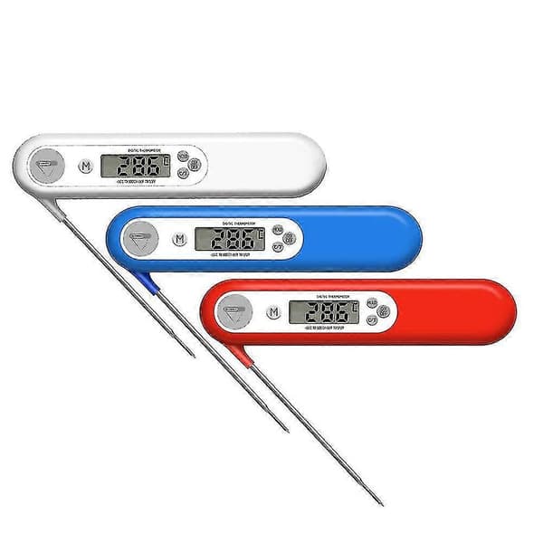 Digital Mat Termometer Direktavläsning Köttprob Kök Matlagning Temperaturtestare För Mjölk Grill Bbq