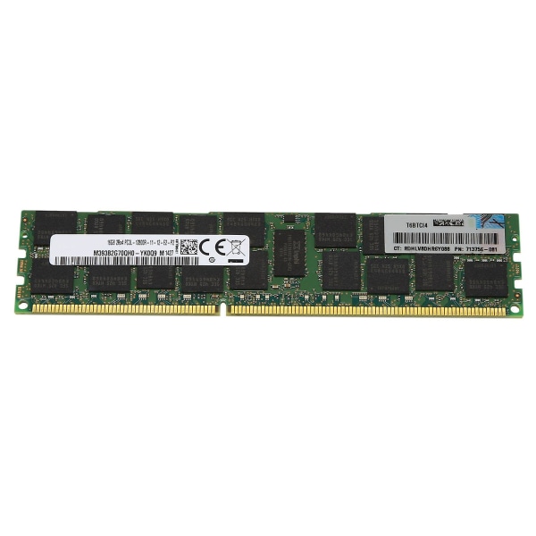 Ddr3 16gb RAM-minne 1600mhz Ecc Reg Server Ram Memoria 240 Pins Pc3l-12800r For Intel Amd Desktop